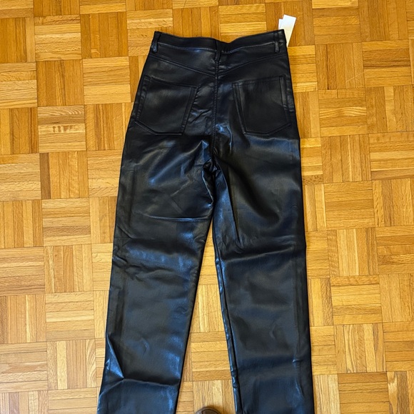 Aritzia Black Straight Leg Pants - Picture 3 of 3